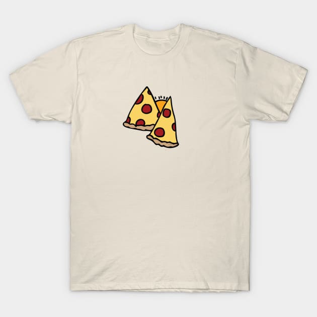 Wake Up to Pizza T-Shirt by Nataliatcha23